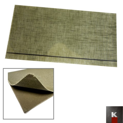 fibra G10 zigrinata verde militare K